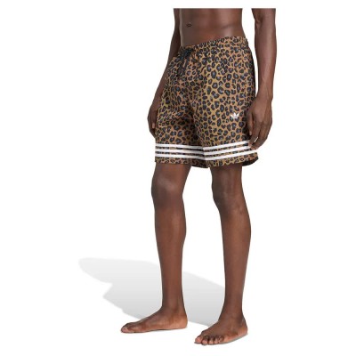 бански,гащета,мъжки,бански,костюми,adidas,originals,leopard,8´´,swimming,shorts,bronze,strata