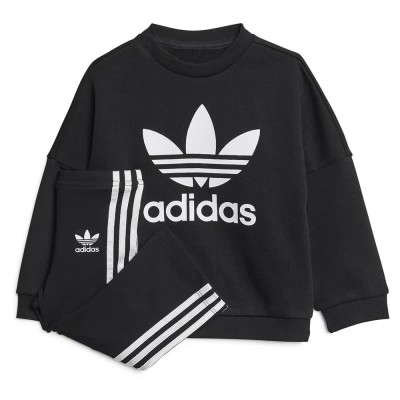 детски,екипи,детски,облекла,за,момчета,adidas,originals,loose,crew,flared,leggings,set,black