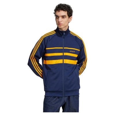 яке,мъжки,анцузи,adidas,originals,the,first,tracksuit,jacket,blue,(night,indigo,crew,orange)