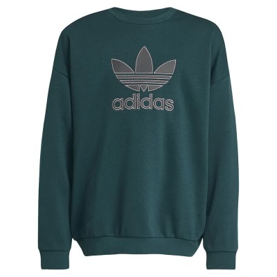 блуза,детски,блузи,adidas,originals,trefoil,crew,sweatshirt,aurora,ivy,black