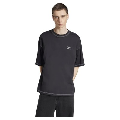 тениска,мъжки,тениски,adidas,originals,trefoil,essentials,oversized,short,sleeve,t,shirt,black