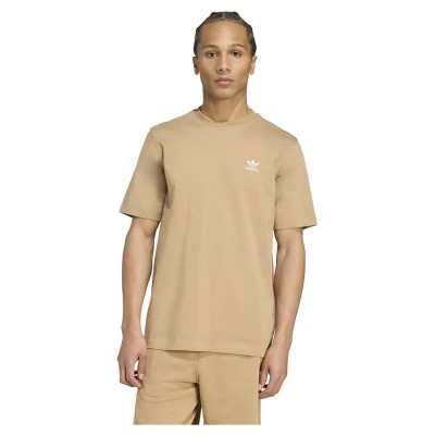 тениска,мъжки,тениски,adidas,originals,trefoil,essentials,short,sleeve,t,shirt,cardboard,(beige)