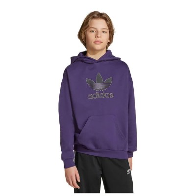 суичър,детски,блузи,adidas,originals,trefoil,hoodie,aurora,plum