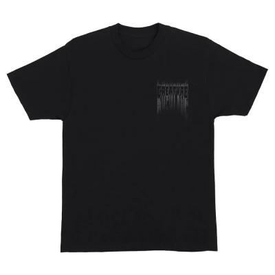 тениска,мъжки,тениски,creature,tattered,short,sleeve,t,shirt,black,(black)