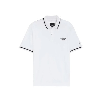 мъжки,блузи,с,яка,boss,parris,197,short,sleeve,polo,white