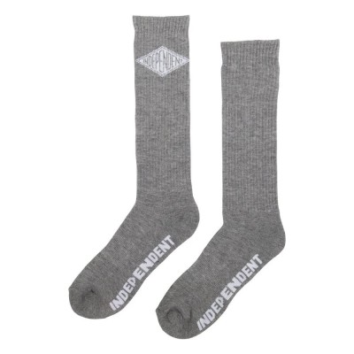 чорапи,мъжки,чорапи,independent,diamond,groundwork,crew,socks,grey,(charcoal)