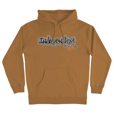 суичър,мъжки,пуловери,independent,gonz,bar,hoodie,brown,(saddle)