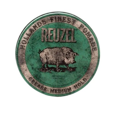 хигиена,коса,reuzel,grease,medium,hold,pomade,340,ml,green,(green)