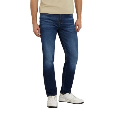 дънки,мъжки,панталони,guess,angels,jeans,carry,dark,(blue)