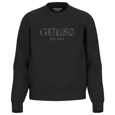 блуза,мъжки,пуловери,guess,basic,sweatshirt,jet,black,a996