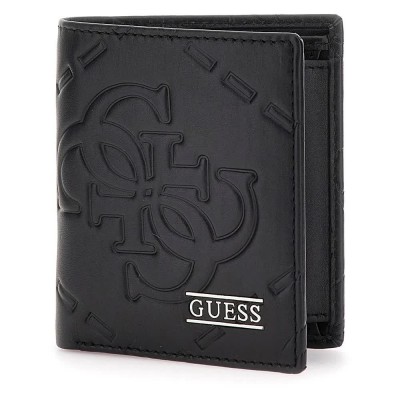 портфейли,и,портмонета,guess,boston,bifold,s,wallet,black
