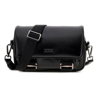 чанти,за,през,рамо,guess,boston,messenger,crossbody,black