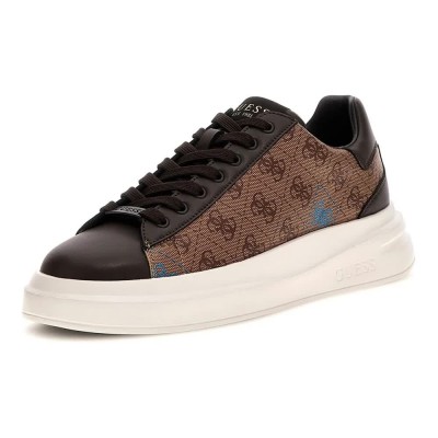маратонки,мъжки,маратонки,guess,elba,trainers,brown,(beige,brown)