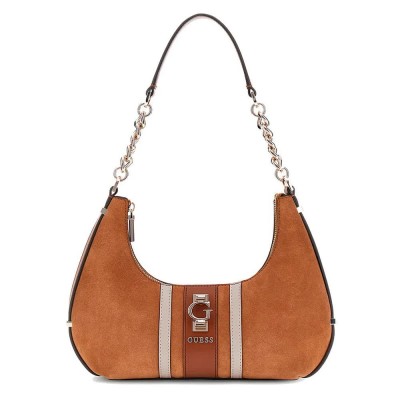 чанта,за,през,рамо,всички,чанти,guess,erenia,shoulder,bag,brown,(cognac,multi)