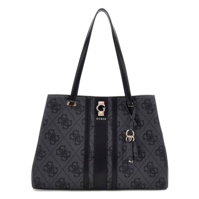чанта,всички,чанти,guess,erenia,tote,bag,black,(coal,logo)