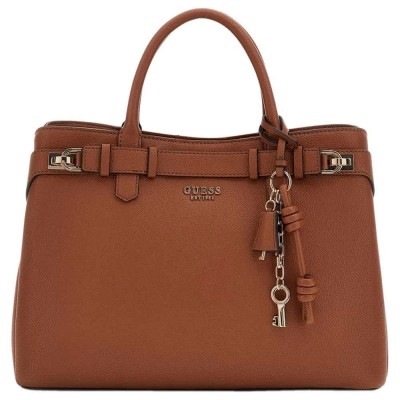 чанта,всички,чанти,guess,gregoria,lrg,gfriend,satchel,handbag,cognac