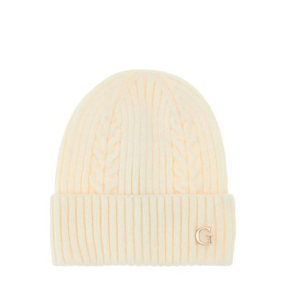 шапка,всички,шапки,guess,knitted,beanie,white