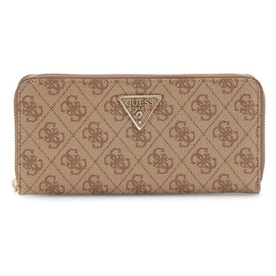 портфейли,и,портмонета,guess,laurel,ii,slg,large,woman,wallet,brown,(latte,logo)
