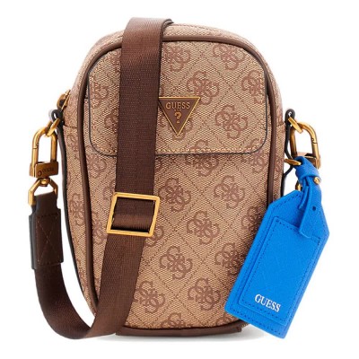 чанти,за,през,рамо,guess,milano,micro,crossbody,beige,brown,(brown)