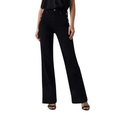 дънки,дамски,панталони,guess,new,faye,jeans,carrie,black,(black)