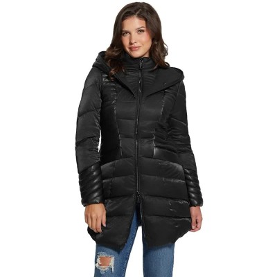 яке,дамски,якета,и,палта,guess,new,oxana,jacket,jet,black,a996