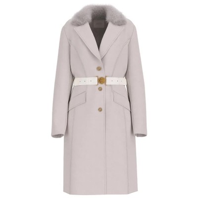 палто,дамски,якета,и,палта,guess,new,patrice,belted,coat,cream,white