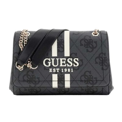 чанта,всички,чанти,guess,noelle,ii,cnvrtble,flap,bag,coal,logo,(grey)