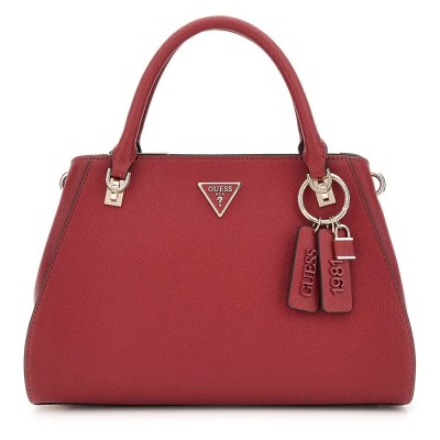 чанта,всички,чанти,guess,noelle,ii,luxury,satchel,bag,red,(garnet)