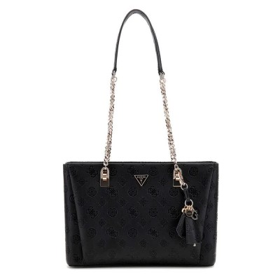 чанта,всички,чанти,guess,tisha,3,comp,tote,bag,black,logo