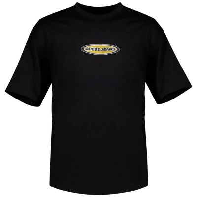 тениска,мъжки,тениски,guess,jeans,oversize,short,sleeve,t,shirt,jet,black,a996