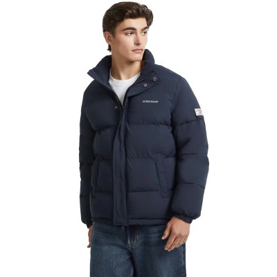 яке,мъжки,якета,guess,jeans,regular,lenght,puffer,jacket,daring,ocean,(blue)