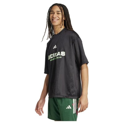 тениска,мъжки,тениски,adidas,common,goal,short,sleeve,t,shirt,black,white,(black)