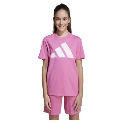 тениска,детски,тениски,adidas,essentials,short,sleeve,t,shirt,pink,fusion,clear,pink,white,(pink)