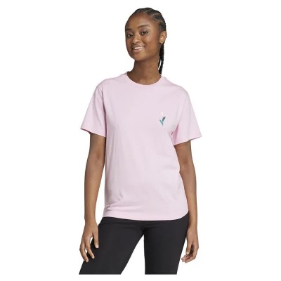 тениска,дамски,тениски,adidas,house,of,tiro,graphic,short,sleeve,t,shirt,true,pink,(pink)