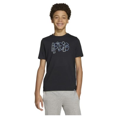 тениска,детски,тениски,adidas,graffiti,graphic,short,sleeve,t,shirt,black,black,(black)