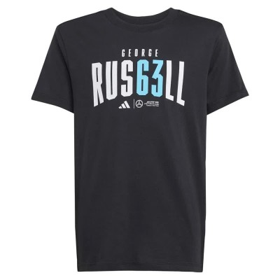 тениска,детски,тениски,adidas,mercedes,amg,petronas,formula,one,team,george,russell,short,sleeve,t,shirt,black,(black)