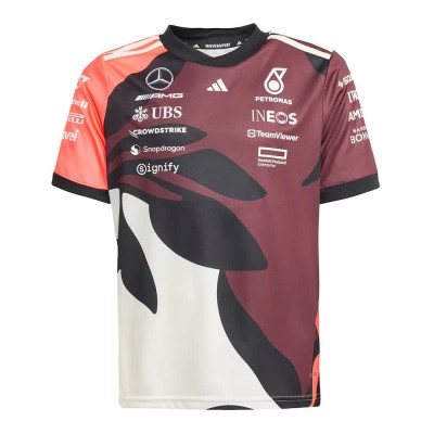 тениска,детски,тениски,adidas,mercedes,amg,petronas,formula,one,team,driver,replica,summer,pack,short,sleeve,t,shirt,purple