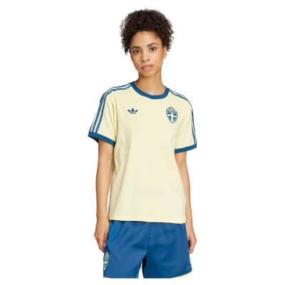 тениска,дамски,тениски,adidas,sweden,short,sleeve,t,shirt,pearl,citrine,(yellow)