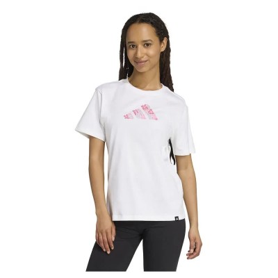 тениска,дамски,тениски,adidas,soft,side,graphic,short,sleeve,t,shirt,white