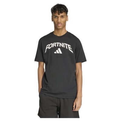 тениска,мъжки,тениски,дамски,тениски,adidas,x,fortnite,logo,graphic,short,sleeve,t,shirt,black,(black)