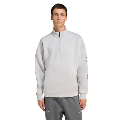 блуза,мъжки,пуловери,adidas,mercedes,amg,petronas,formula,one,team,silver,arrows,half,zip,sweatshirt,grey,two,(grey)
