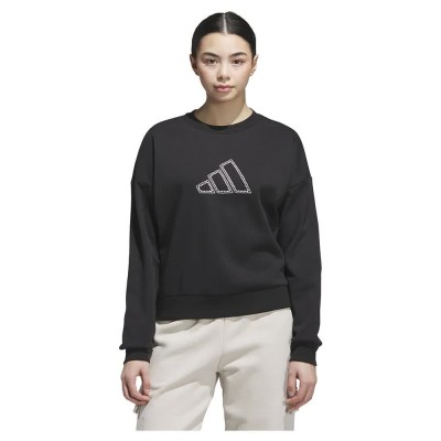 блуза,дамски,блузи,adidas,seasonal,essentials,pearls,graphic,sweatshirt,black