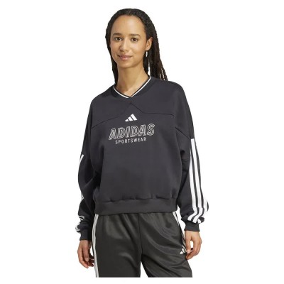 поларена,блуза,дамски,блузи,adidas,tiro,cut,3,stripes,fleece,sweatshirt,black,(black,white)