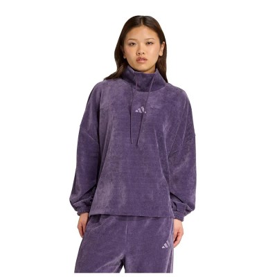 блуза,дамски,блузи,adidas,tiro,velour,high,neck,sweatshirt,aurora,plum