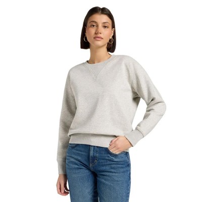 блуза,дамски,блузи,lee,112371560,sweatshirt,grey,(grey,heather)
