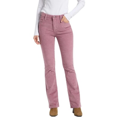 панталони,дамски,панталони,lee,breese,bootcut,skinny,fit,pants,plumberry,(pink)