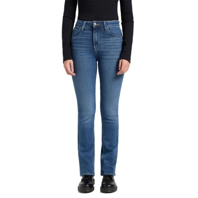 дънки,дамски,панталони,lee,breese,bootcut,skinny,fit,jeans,blue,(get,better)