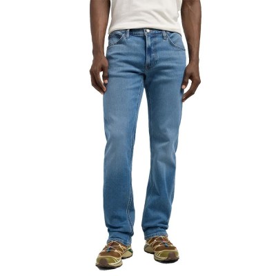 дънки,мъжки,панталони,lee,daren,zip,fly,regular,fit,jeans,baleigh,(blue)