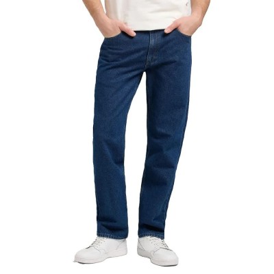 дънки,мъжки,панталони,lee,haden,relaxed,fit,jeans,reach,(blue)