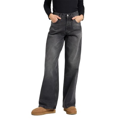 къси,панталони,дамски,панталони,lee,slouch,loose,fit,denim,shorts,charred,black,(grey)